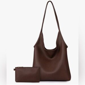 Montana West Rich Brown Shoulder Bag